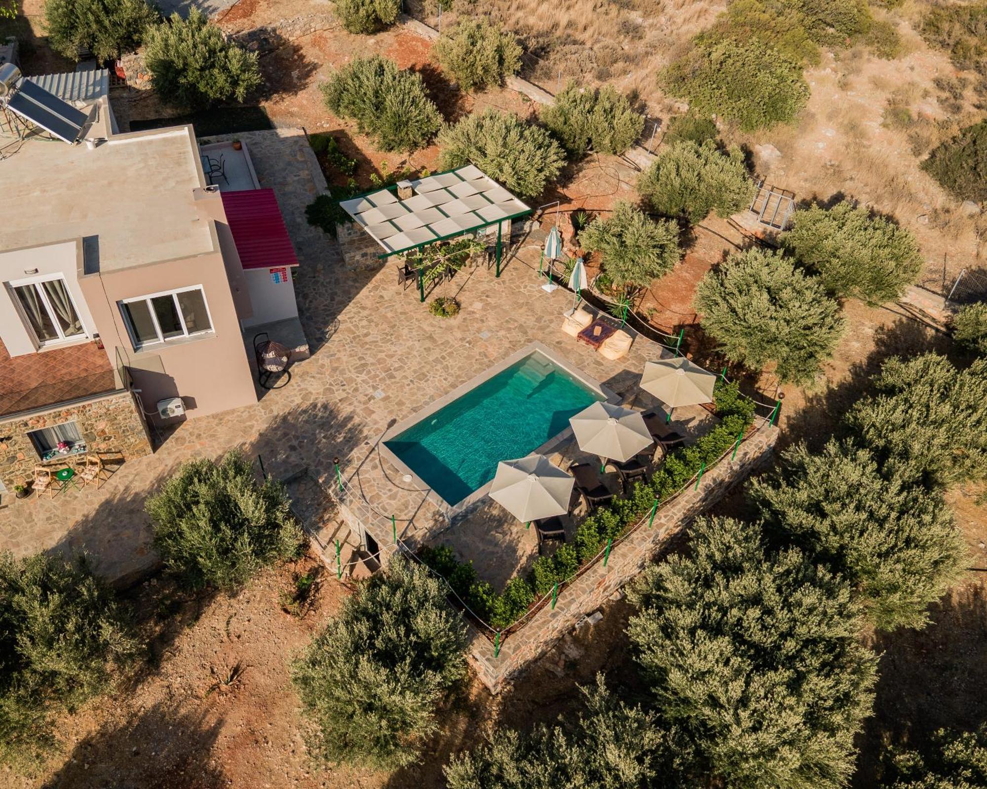 Villa Aktis With Freshwater Pool And Sea View Sissi Exterior foto