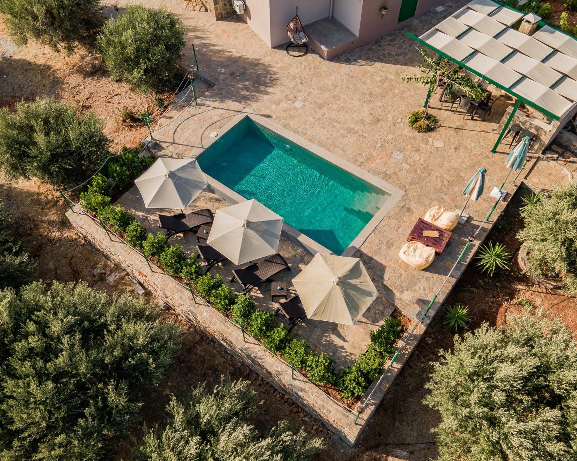 Villa Aktis With Freshwater Pool And Sea View Sissi Exterior foto