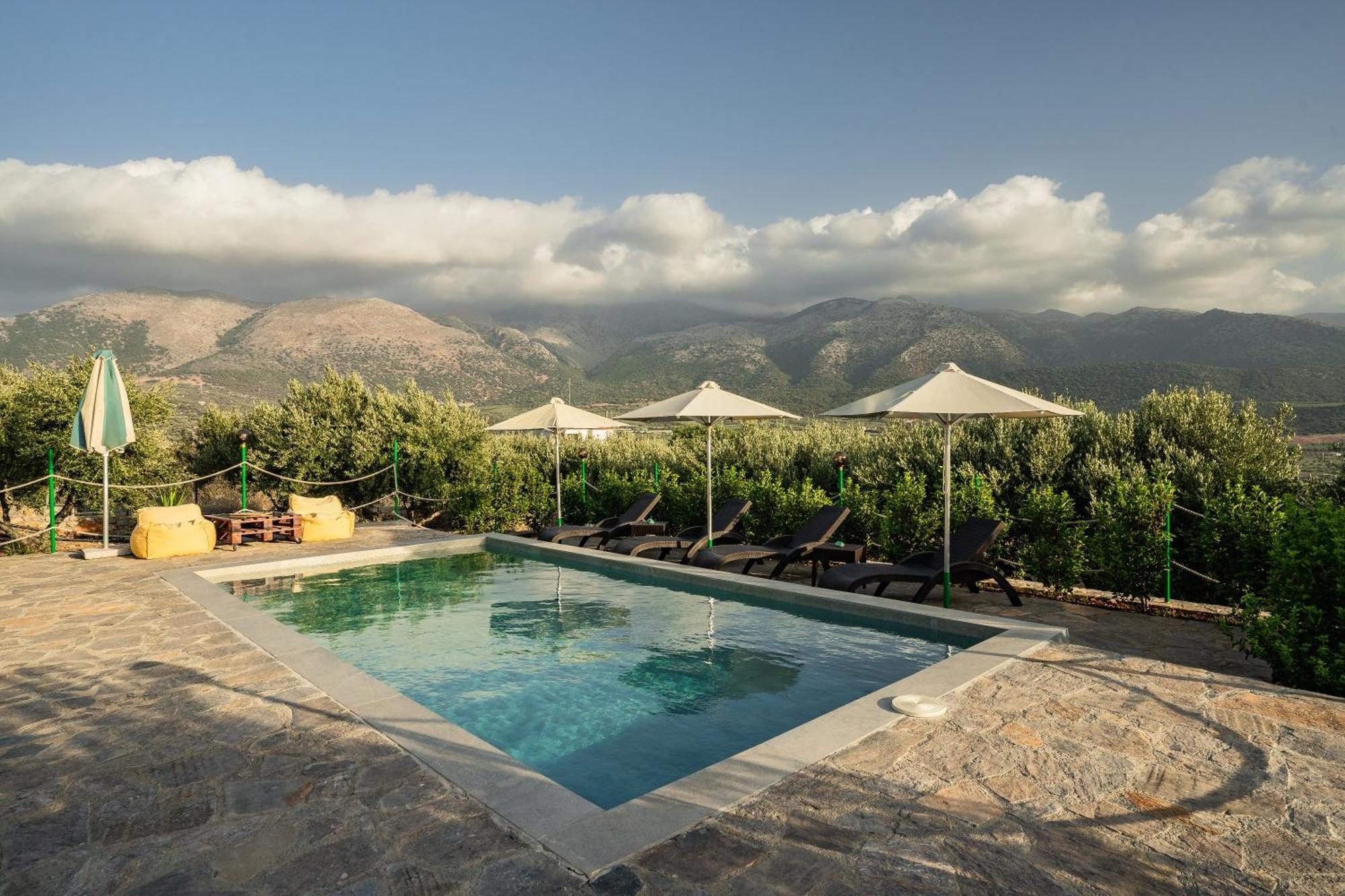 Villa Aktis With Freshwater Pool And Sea View Sissi Exterior foto