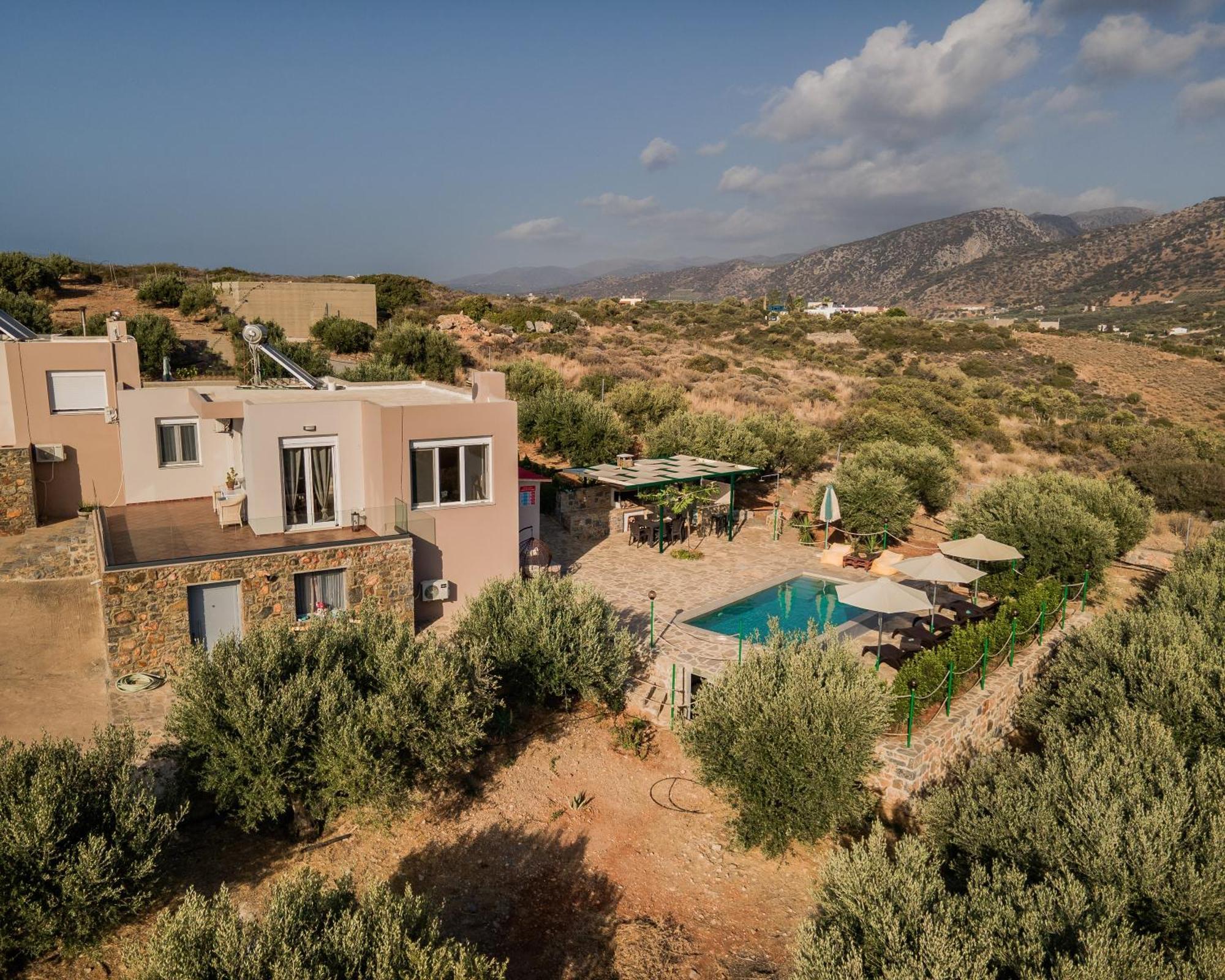 Villa Aktis With Freshwater Pool And Sea View Sissi Exterior foto
