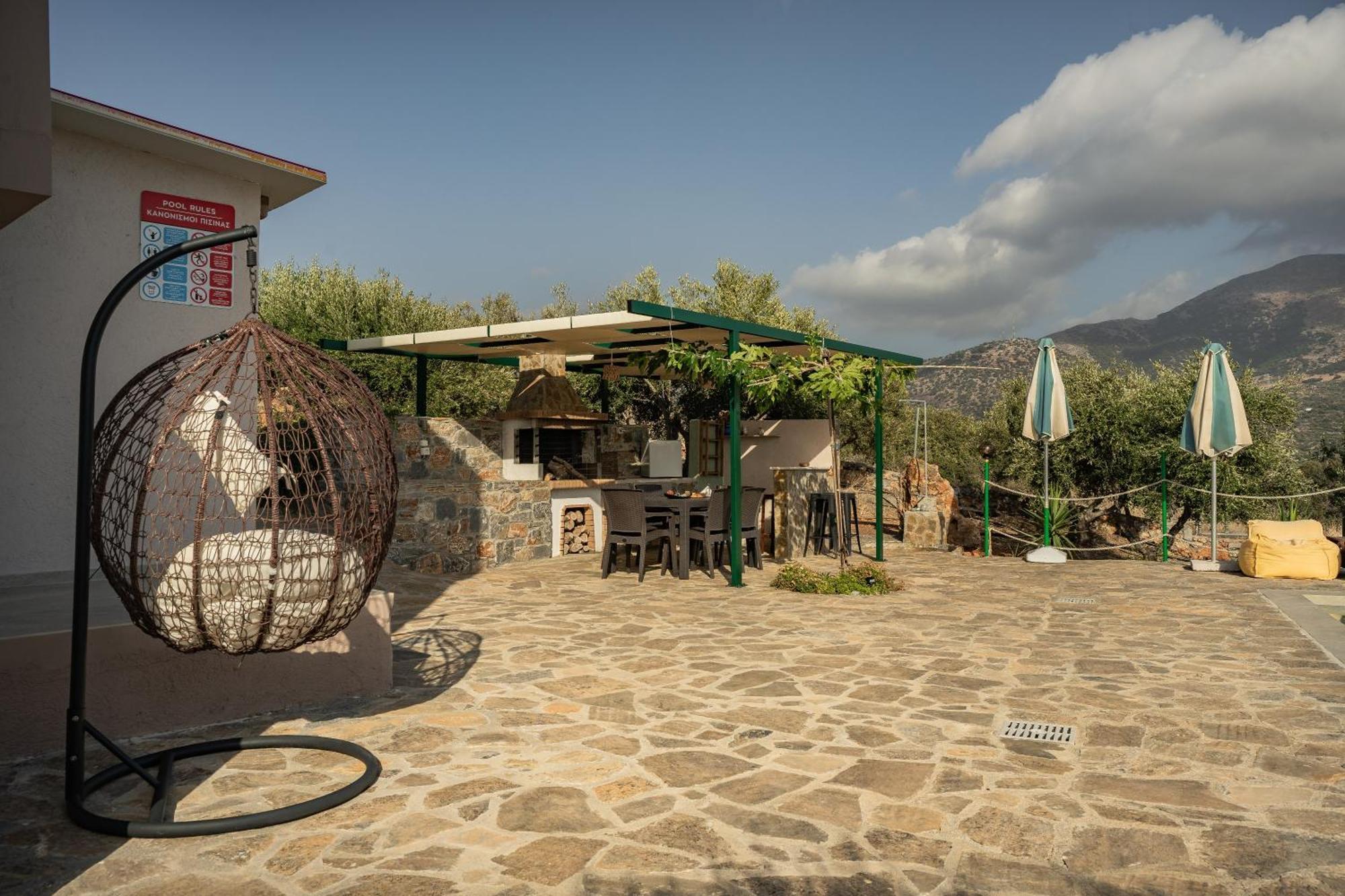 Villa Aktis With Freshwater Pool And Sea View Sissi Exterior foto