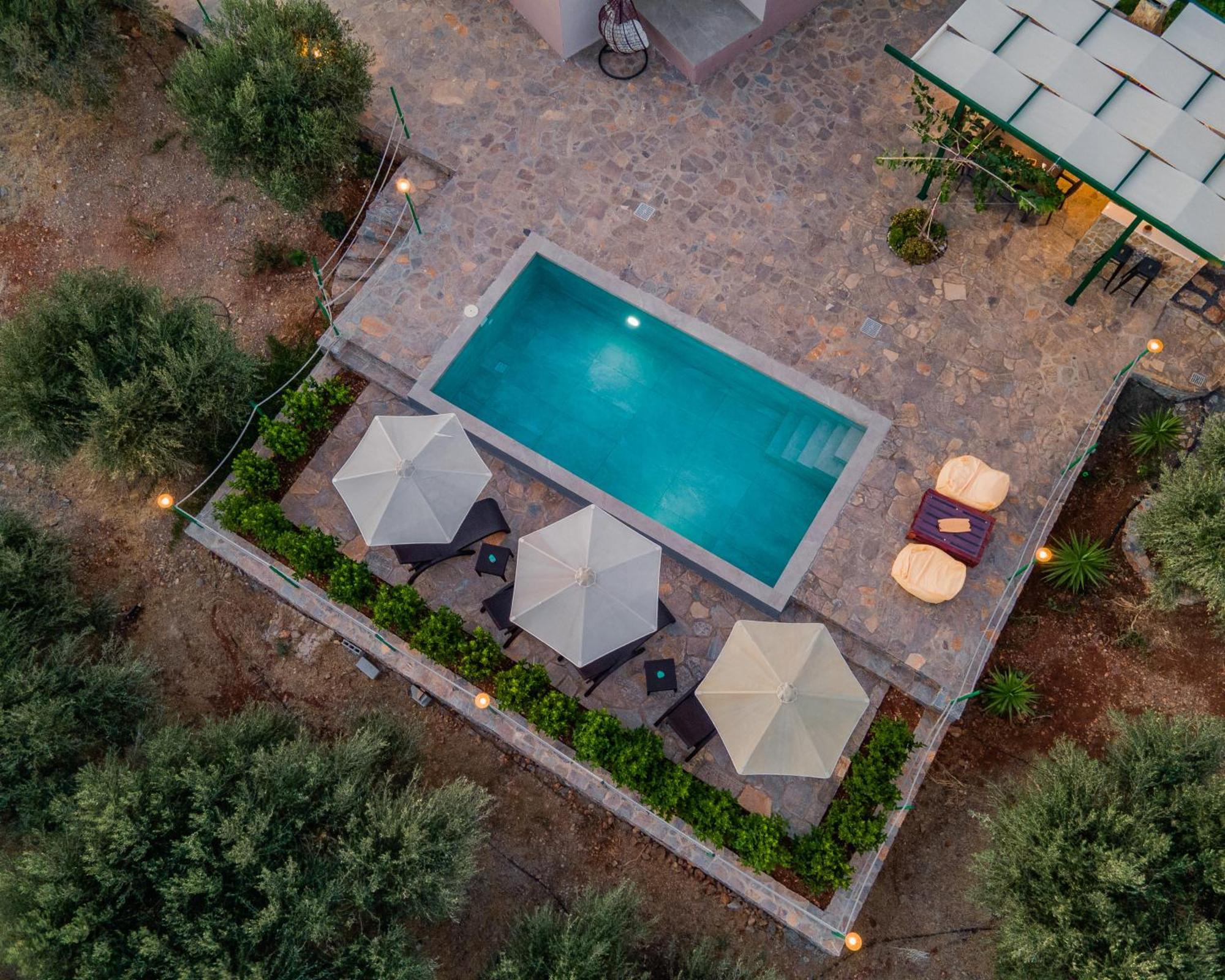 Villa Aktis With Freshwater Pool And Sea View Sissi Exterior foto